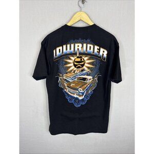 Lowrider Graphic T‎ Shirt Mens L Black Car Art Streetwear USA Made Tee